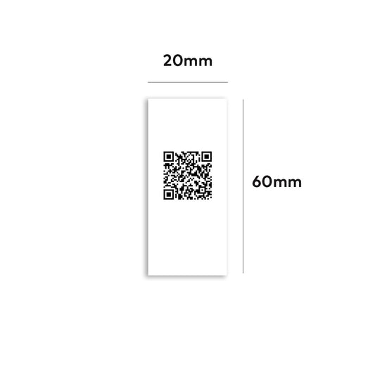 Standard Soft Satin Material Cut Tags